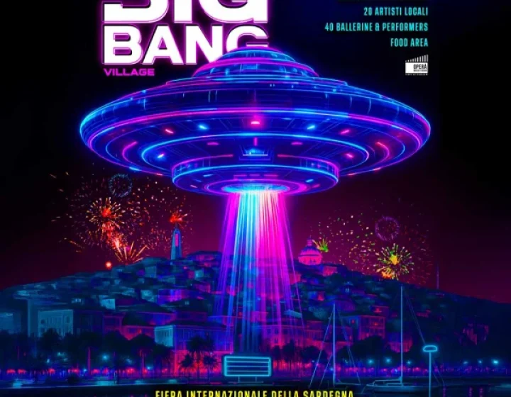Big Bang Village – Capodanno Indoor @ Opera Music Forum – Fiera di Cagliari Opera Music Forum fiera di Cagliari