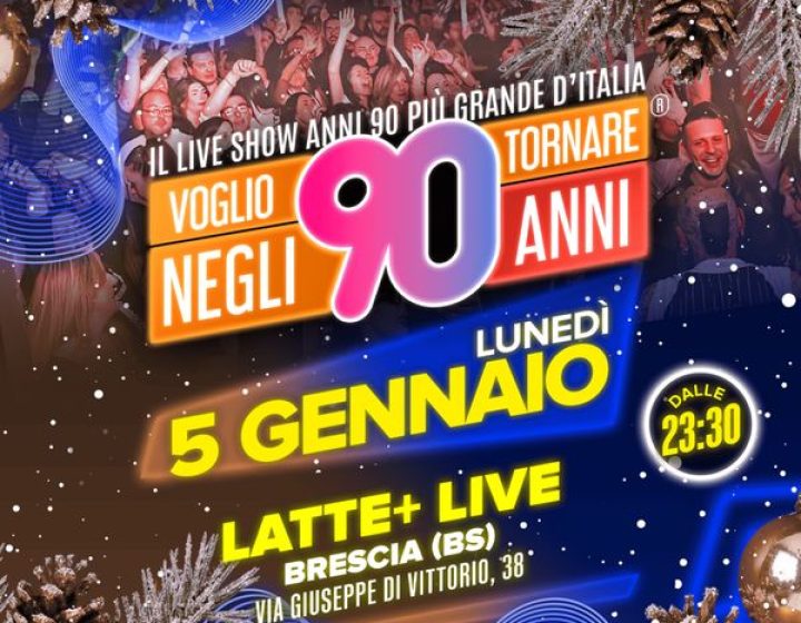 Voglio Tornare Negli Anni 90   Latte Più