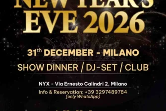 Capodanno 2026 NYX | Nyx Milano