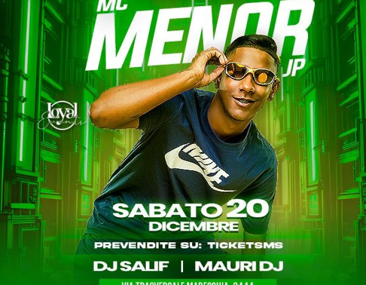 MC MENOR JP Wonderland Club