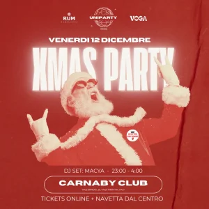 CHRISTMAS PARTY 12 Dicembre 2025 | Carnaby Club
