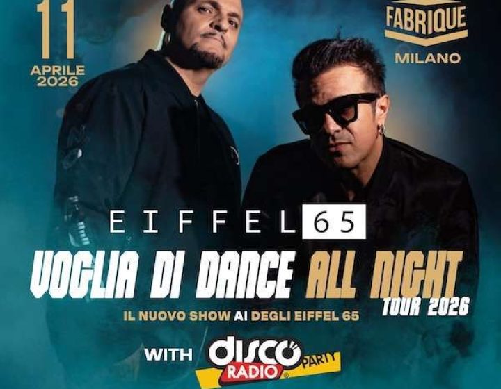 Eiffel 65   Fabrique Milano