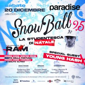 Snowball - La Studentesca Di Natale - Young Hash + Onation E Gabbertime | Paradise