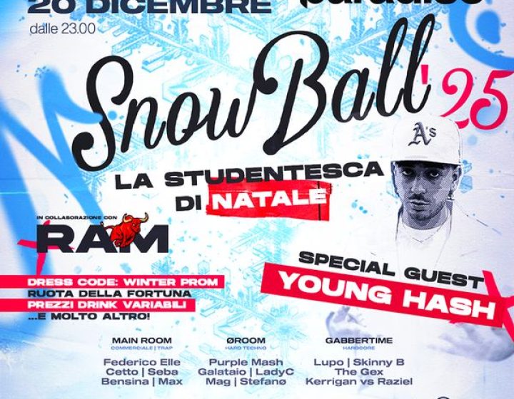Snowball - La Studentesca Di Natale - Young Hash + Onation E Gabbertime Paradise