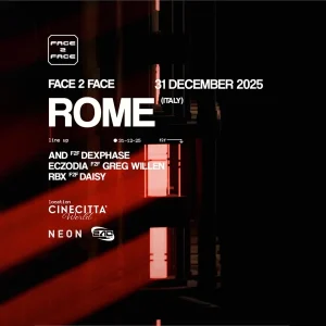 FACE 2 FACE NYE ROME @ CINECITTÀ WORLD | Cinecittà World