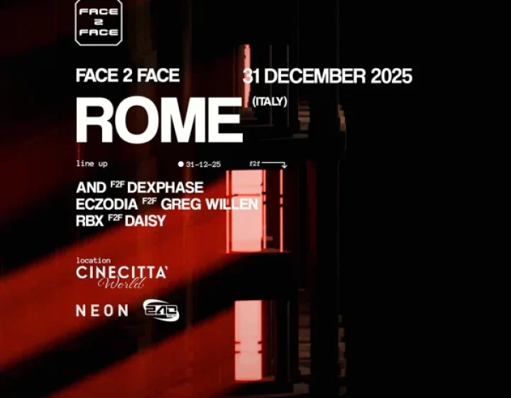 FACE 2 FACE NYE ROME @ CINECITTÀ WORLD Cinecittà World
