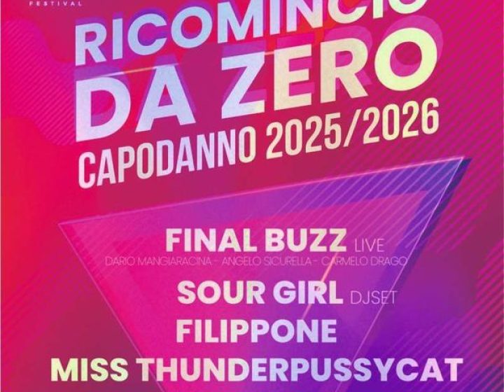 Ricominciamo da Zero Capodanno 25/26   Cantieri Culturali alla Zisa
