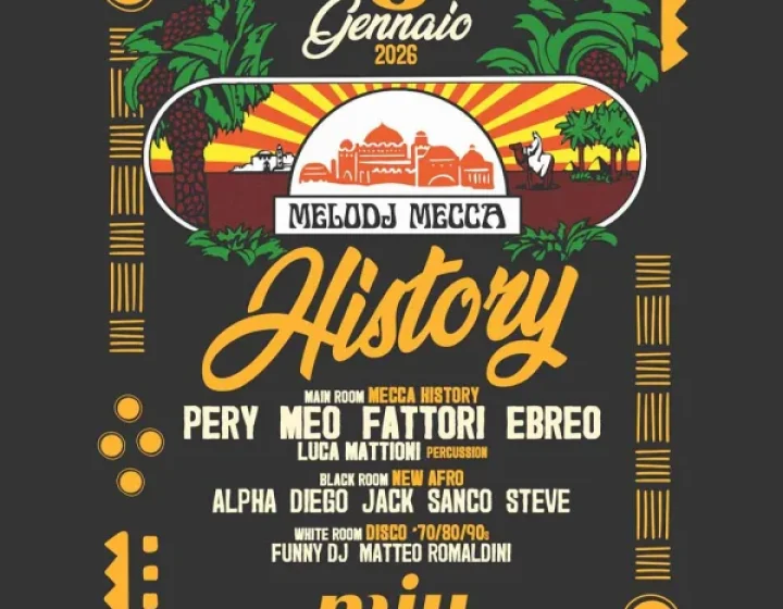 Lunedì 5 Gennaio 2026 • Melodj Mecca al Miu Miu disco dinner