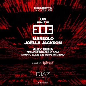 UNDERPASS ÉLITE @ Spazio Diaz 19 Dicembre 2025 | Spazio Diaz