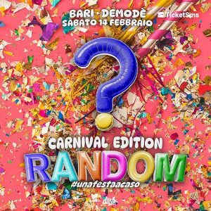 Random - Una festa a caso | Demode Club