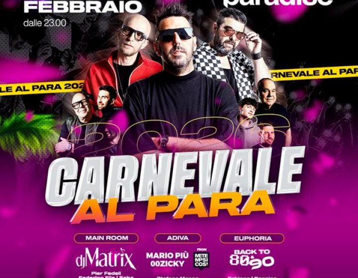 Carnevale Al Para 2026   Paradise
