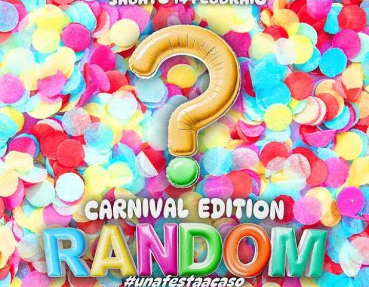 Random, Una Festa A Caso   Live Club