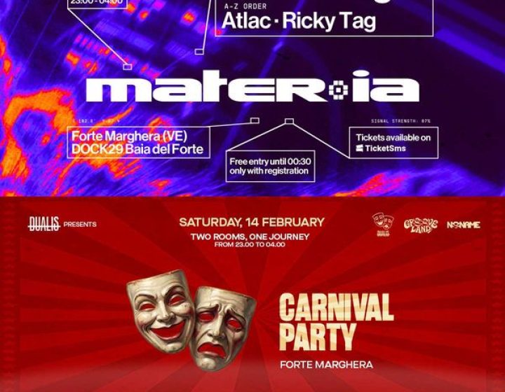 Mater.Ia - Ale De Tuglie + 2nd stage by Dualis   DOCK 29 - FORTE MARGHERA