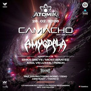 ATOMIK presenta CAMACHO & AMYGDALA | Madame Butterfly