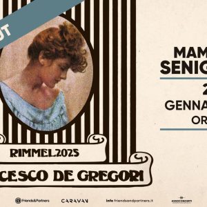 FRANCESCO DE GREGORI IN CONCERTO | Mamamia