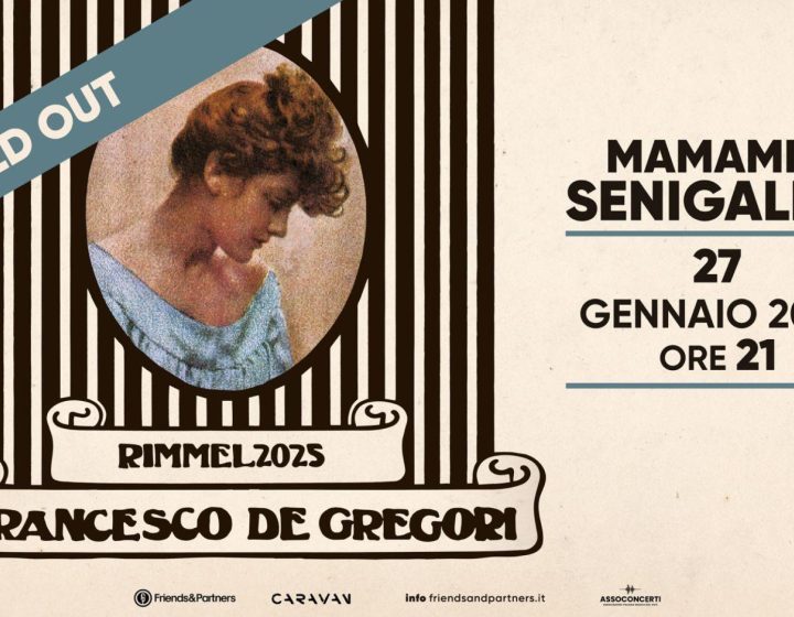 FRANCESCO DE GREGORI IN CONCERTO   Mamamia