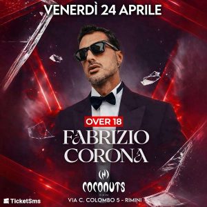 Fabrizio Corona – LIVE SHOW | Coconuts