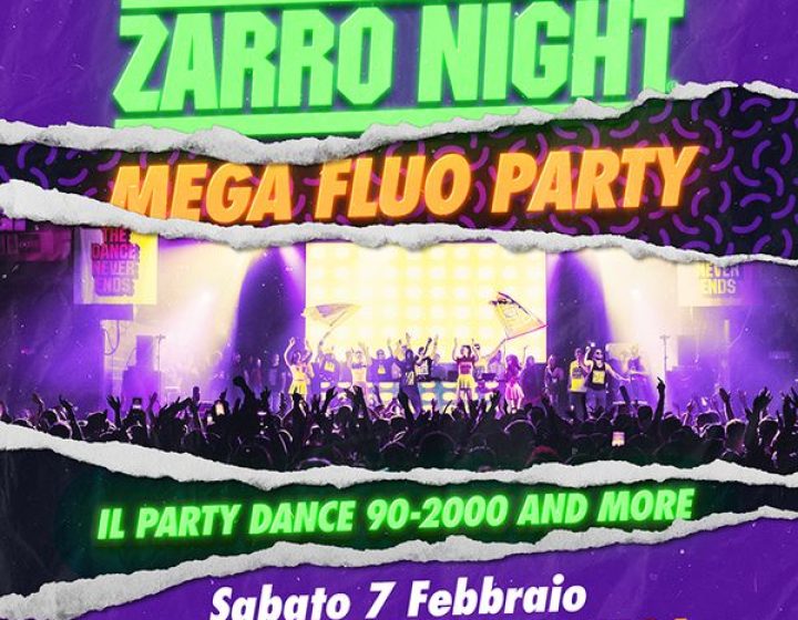 Zarro Night - Mega Fluo Party   Live Club.