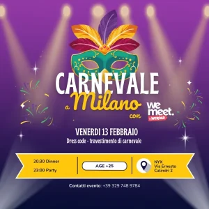 CARNEVALE A MILANO | NYX Milano