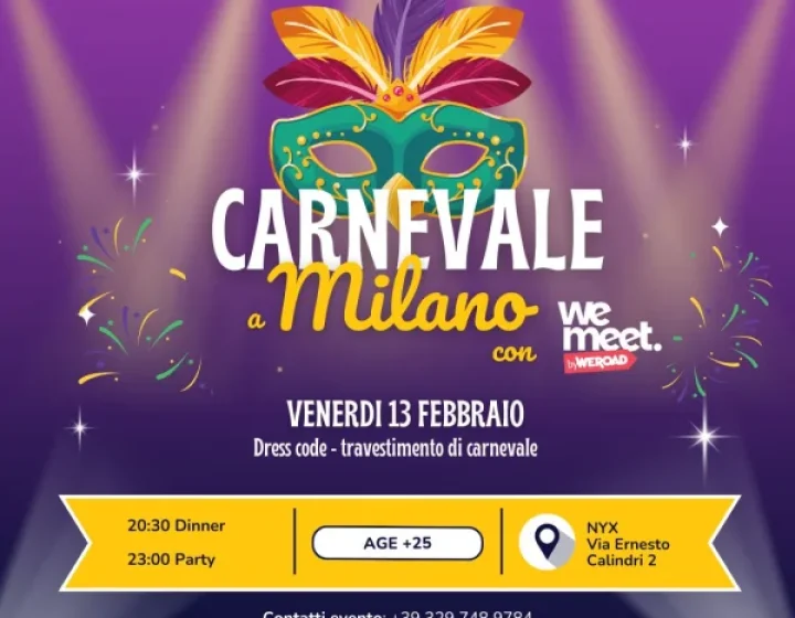 CARNEVALE A MILANO   NYX Milano