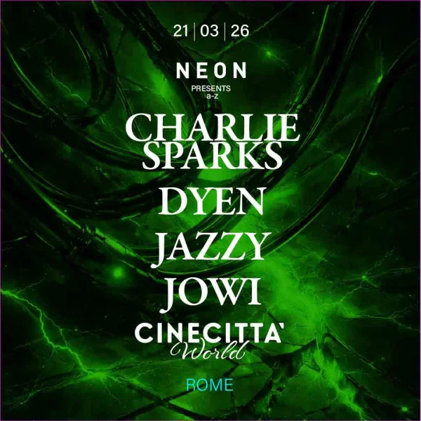 CHARLIE SPARKS - DYEN - JAZZY - JOWI | Palastudio Cinecittà World