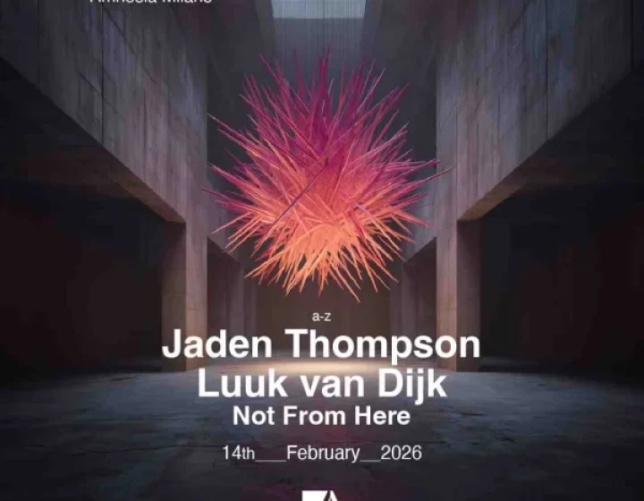 JADEN THOMPSON + LUUK VAN DIJK + NOT FROM HERE   Amnesia Milano