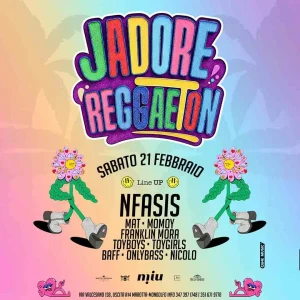 Jadore Reggaeton Special Guest Nfasis | Miu disco dinner