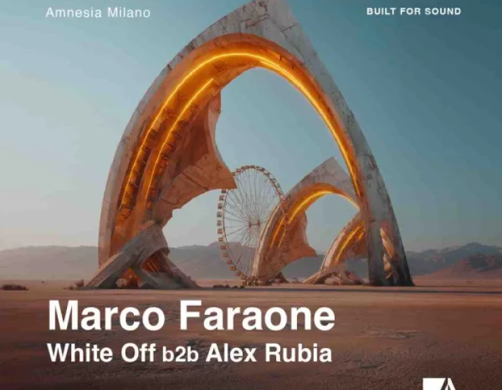 MARCO FARAONE + WHITE OFF b2b ALEX RUBIA   Amnesia Milano