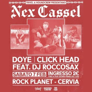 NEX CASSEL+DOYE & CLICK HEAD feat. DJ ROCCOSAX | Rock Planet