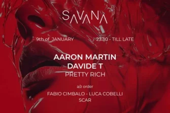 SAVANA present AARON MARTIN | Spazio Diaz