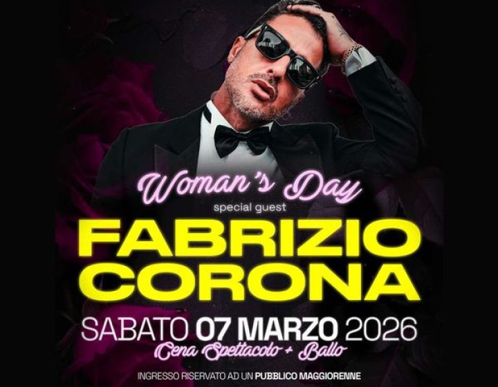 Women's Day special guest Fabrizio Corona   NARCISO CLUB