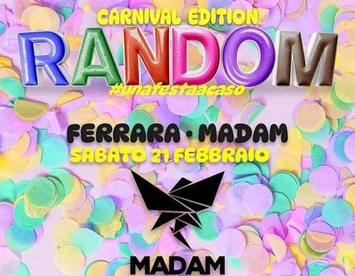 Random - Una Festa a Caso   Madame Butterfly