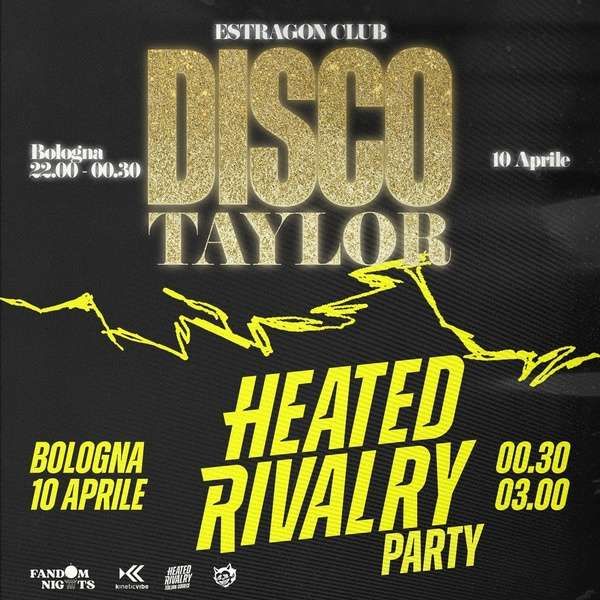 Disco Taylor + Heated Rivalry Party | Estragon Club