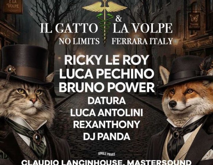 Il Gatto e La Volpe W/ Bruno Power, Ricky Le Roy, Luca Pechino Madame Butterfly