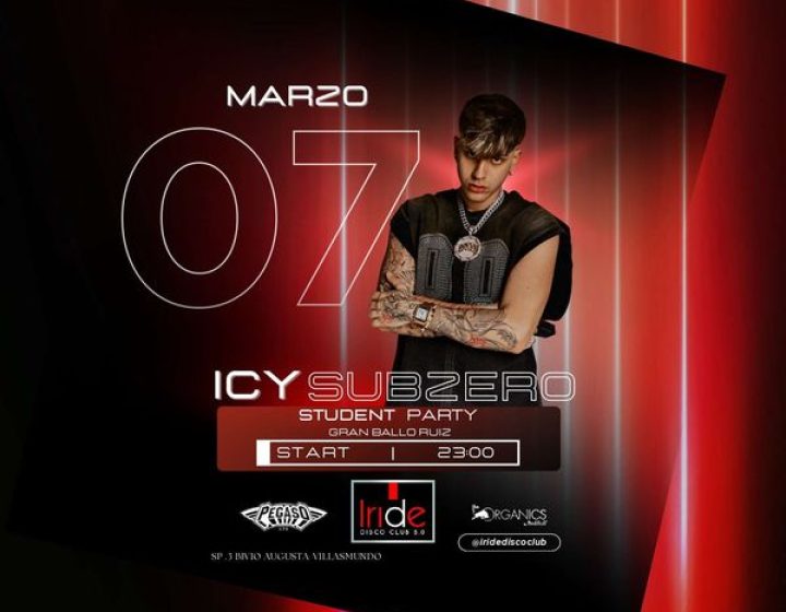 Icy Subzero - Student Party Gran Ballo Ruiz Iride