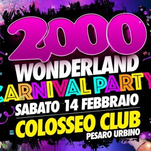 2000 WONDERLAND Carnival Party