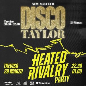 Disco Taylor + Heated Rivalry Party | NEW AGE CLUB