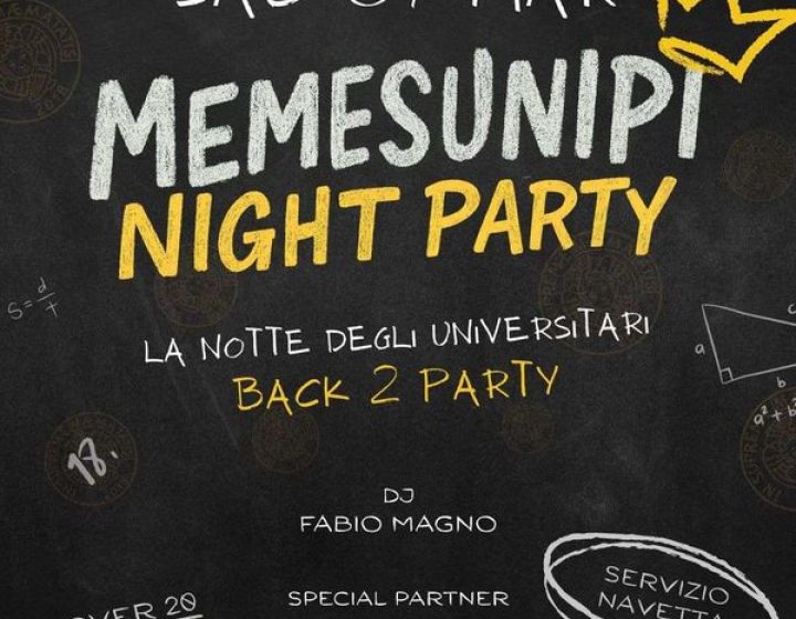 Memesunipi Night Party Momento Club