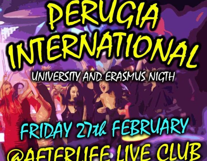 Perugia International Party   AFTERLIFE LIVE CLUB - sala dj