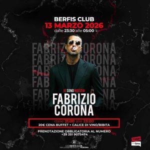 Fabrizio Corona | BERFI S CLUB