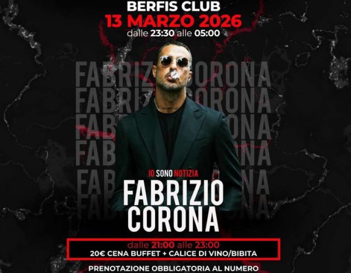 Fabrizio Corona   BERFI S CLUB