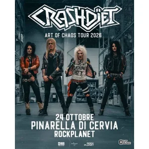 CRASHDIET in concerto al Rock Planet | Rock Planet