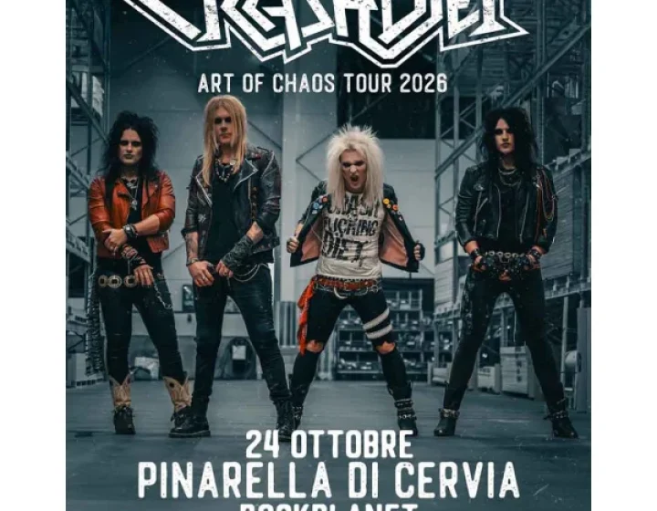 CRASHDIET in concerto al Rock Planet Rock Planet