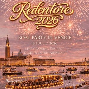Redentore Boat Party 2026 | Motonave Adriatica