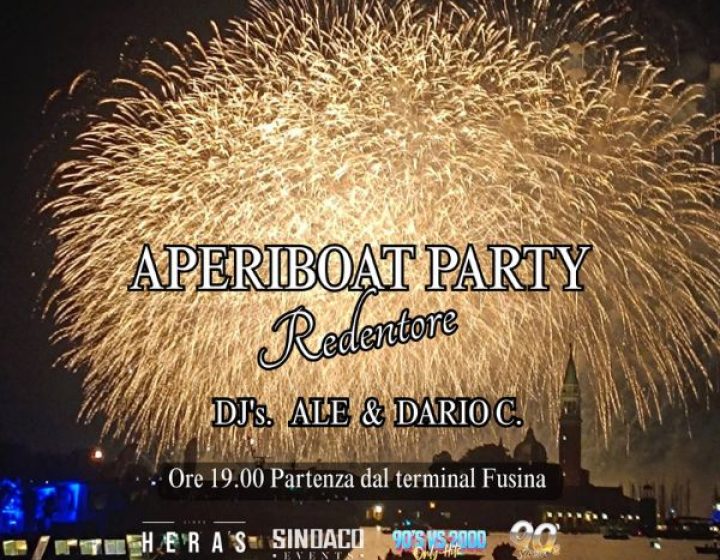 Boat Party Redentore Cruise Party