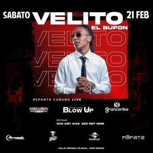 VELITO EL BUFÒN in Concerto | Blow Up
