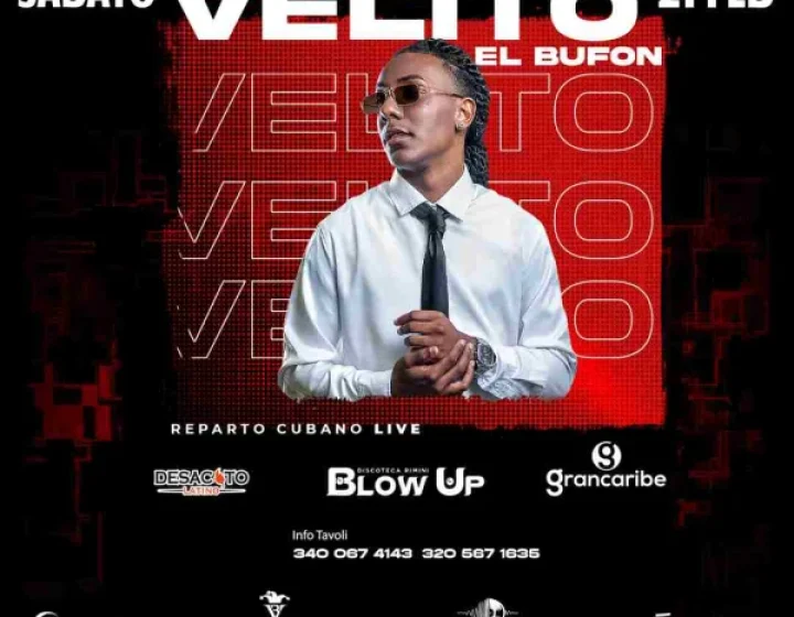 VELITO EL BUFÒN in Concerto   Blow Up