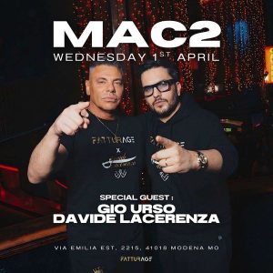 Gio Urso e Davide Lacerenza | MAC 2