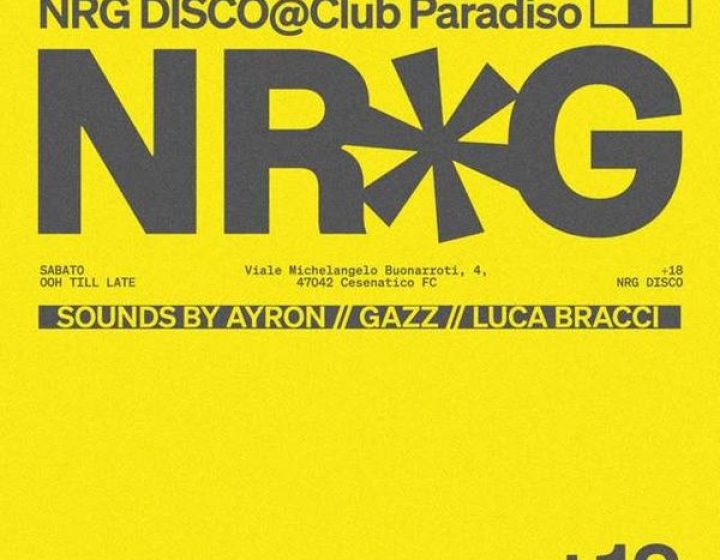 NRG Club Paradiso   Discoteca NRG / Club Paradiso