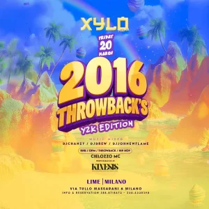 2016 THROWBACK'S Y2K EDITION | Lime Milano